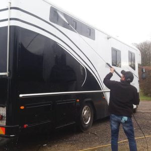 Maintaining a horsebox