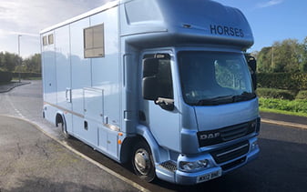 2012 DAF LF 7.5t K&S horse box